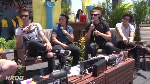 American Authors Interview - KROQ Weenie Roast 2014