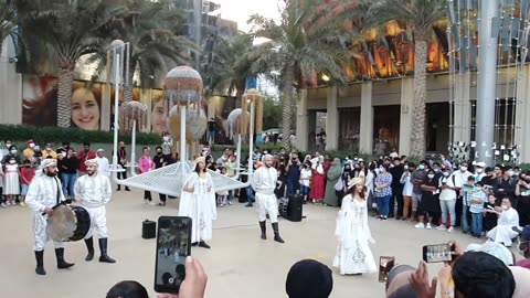 Arab Traditional Dabke Dance , Artist performance #expo2020 Expo-2020 !! #dabke #uae #expo2020