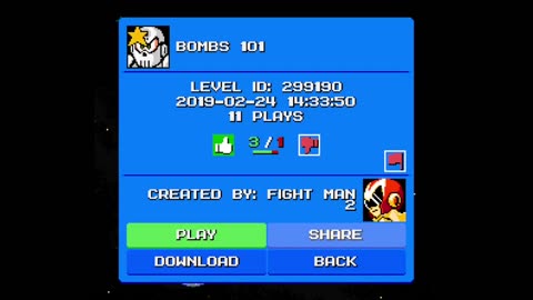 Mega Man Maker Level Highlight: "Bombs 101" by Fight Man 2