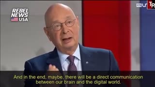 KLAUS SCHWAB DISCUSSES CHIP IMPLANTS TO THE BRAIN