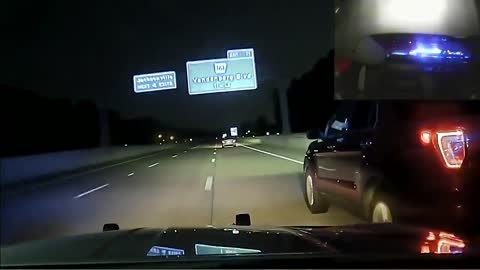 Idiot cop flips pregnant woman's car for pulling over too slowly.