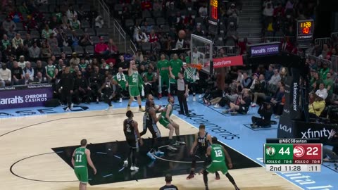 Celtics Share the Rock! Svi Drains Open 3 (BOS vs. ATL)