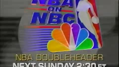 February 8, 1998 - Promo for a Sunday Basketball Doubleheader