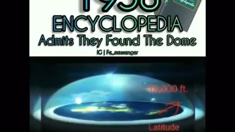 1958 Encyclopedia Confirms the Existence of a Dome Firmament