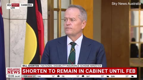 Labor MP Bill Shorten announces his retirement from politics