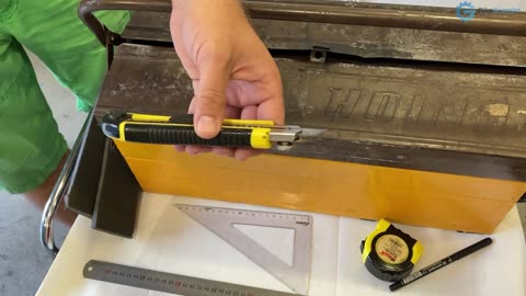 Making toolbox foam inserts - tool organizer