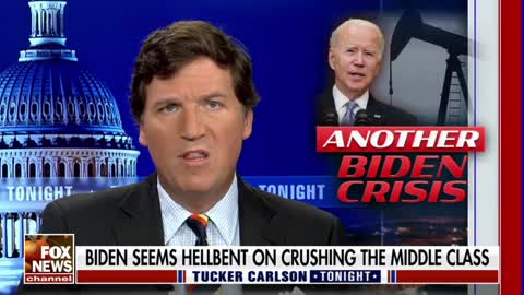 Tucker Carlson SLAMS Biden for failing to address the rising cost of energy in America.