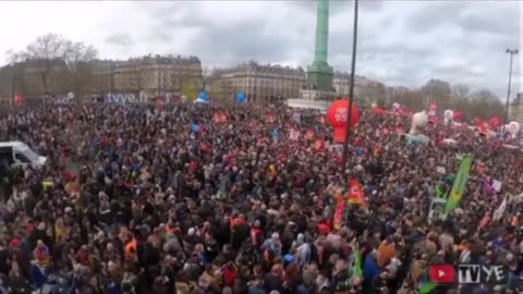 “IL POPOLO FRANCESE NON NE PUÒ PIÙ DI MACRON E DEL NUOVO ORDINE MONDIALE!!”😉😎🇫🇷