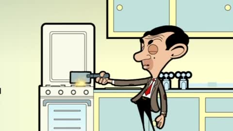 cooking Spaghetti - Mr. Bean Official Caartoon