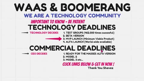 BOOMERANG - DIFFERENCE BETWEEN TECHNOLOGY & COMMERCIAL DEADLINES - AI PROFITS - TOP TEAM ROB BUSER