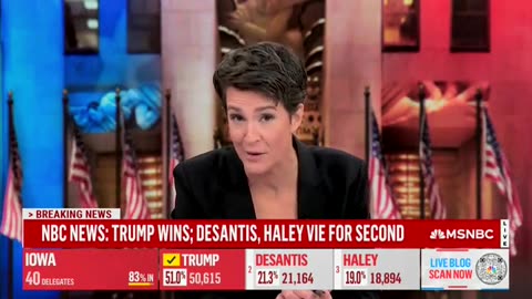 Rachel Maddow censors President Trump because she’s a fascist.