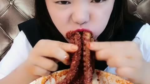 ASMR eating Spicy Seafood 🔥🔥🔥