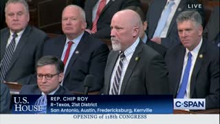 POWERFUL: Chip Roy Nominates Byron Donalds For House Speaker