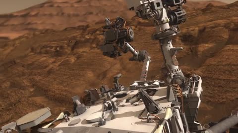 Mars Science Laboratory Curiosity Rover Animation