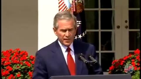 9_11_George W Bush - Explosives Freudian slip at 2006, 9/11 Press Conference