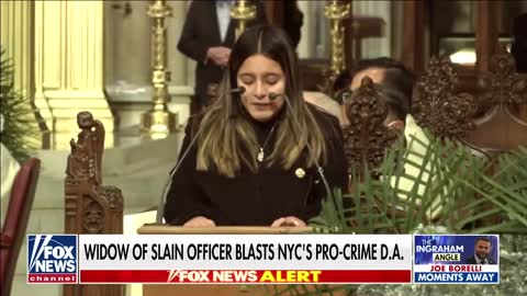 NYPD widow blasts NYC's pro-crime policies