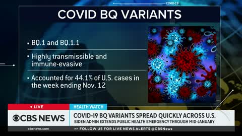 What to know about the spread of COVID-19 BQ variants, flu in U.S