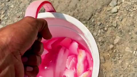 Refreshing Coconut Mixed Red Syrup