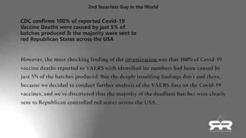 CDC Confirms That Majority of Fatal Covid Shots Were Knowingly Sent to Red States