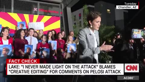 'She just flat-out lied': Cooper calls out Kari Lake's false claim about Paul Pelosi