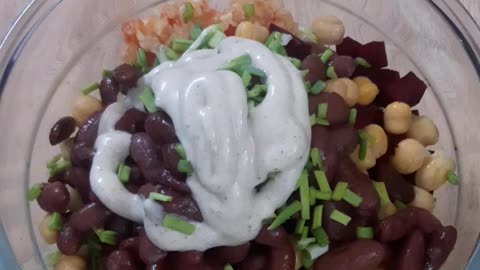 Nacho chips de salad Mexicana