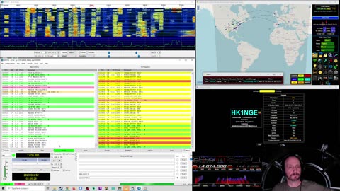 Sunday night online ragchew & QSO -FT8