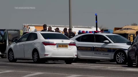 Israeli police at scene after three dead in shooting at crossing between West Bank and Jordan