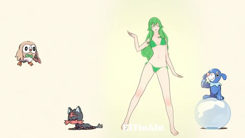 Misery Bikini Tensura Pokémon dancing POKÉDANCE #mmd #Misery #Tensura