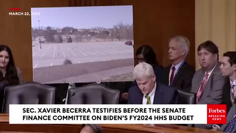 Bill Cassidy Grills Sec. Becerra On Telework Policy After Photo Shows Empty Parking Lot At HHS HQ