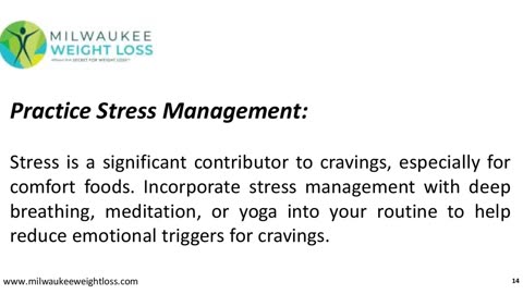 Mastering The Art Of Craving Resistance During Weight Loss