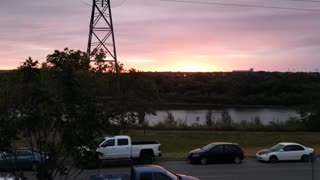 Sunset in Saskatoon