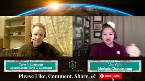 Is Star Trek Everyday 6th Senses Humanity's Future? Terje G. Simonsen: Merkaba Chakras Podcast #51