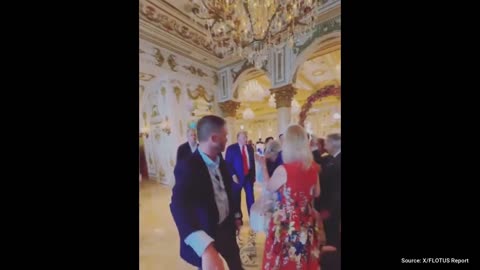 ATCH: Another Video Emerges, Shows Beautiful Melania’s Gorgeous Easter Outfit and Fun Party