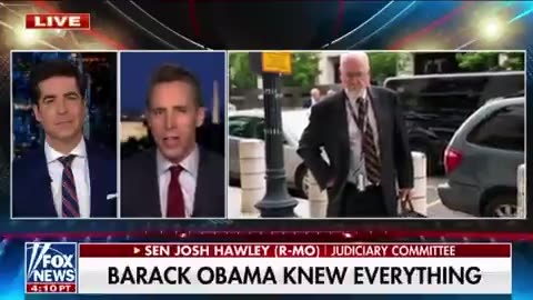 Sen. Josh Hawley: “Reform the FBI, break it up, it cannot go on as it is, it is a threat to our Democracy and to the will of the people.”