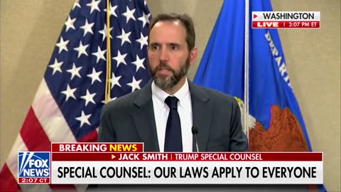 Special Counsel Jack Smith Addresses The Indictment Of Donald J. Trump