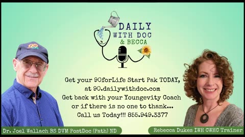 Dr. Joyce Hunt Brown - Mindset to Thrive - Daily with Doc and Becca 10/18/23