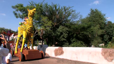 Mickey's Jammin' Jungle Parade at Walt Disney World's Animal Kingdom! (in HD)