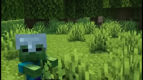 Minecraft/ Training a baby zombie to be friendly