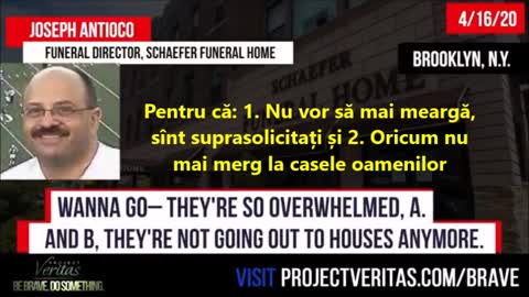 Directorii caselor funerare din New York demască manipularea cu pandemia