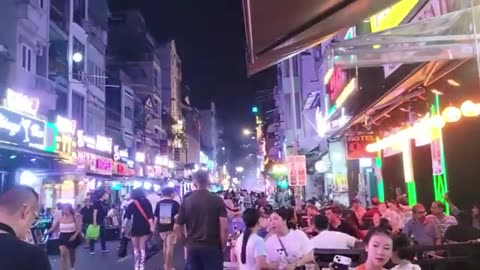 Vietnam Nightlife 2023 vn _ Walking Tour to Explore Saigon City Today