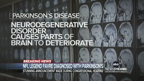 NFL legend Brett Favre reveals Parkinson's diagnosis during Capitol Hill hearing