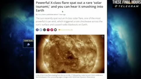 IN THIN AIR 🤷‍♂️MAJOR SOLAR STORMS⛈️CAUSING RADIO 📻 BLACKOUTS