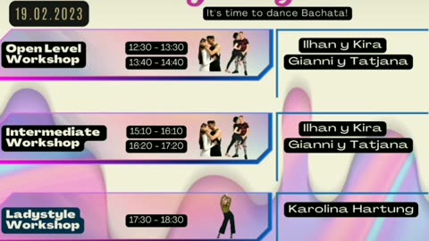 Bachata Workshop Event von Tanzevents.ch