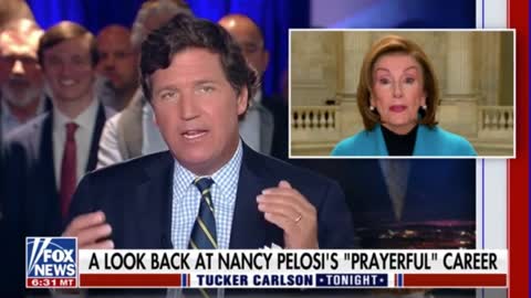 Nancy Pelosi's Greatest Hits Distilled Down Under Two Minutes On Tucker Carlson