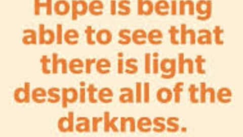 Slinke Scouse - Hope #hope #light #love