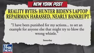 Hunter Biden Laptop Repairman Bankrupt 🤔😂😡