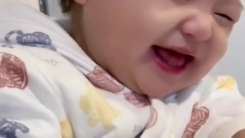 baby smiling funny moments video