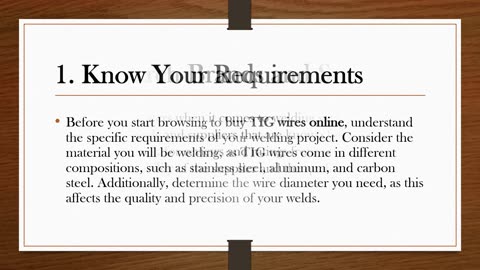 Tips to Buy TIG Wires Online