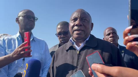 Cholera Outbreak: Ramaphosa in Hammanskraal