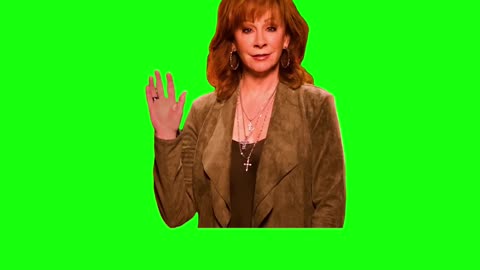 “I’m a Survivor” Reba McEntire | Green Screen